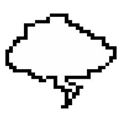 Obraz premium Pixel Text Box