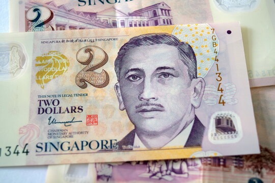 Two Singapore dollar polymer banknote featuring Yusof bin Ishak, first President of Singapore