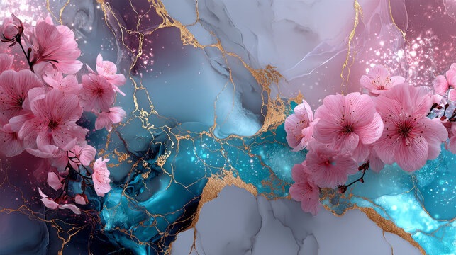 Trendy abstract feminine color combination. Boho style , ethnic fabric antique texture floral pattern design Artistic abstract artwork textures lines wall poster, carpet, duvet cover, curtain, bedding