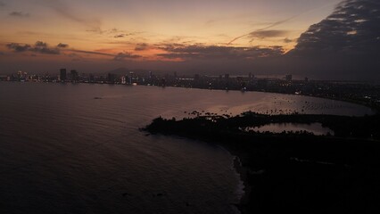 Obraz premium Da Nang After Sunset