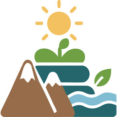 Electronic waste disposal illustration showing a trash bin with circuit board and lightning bolt symbol