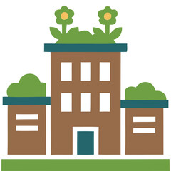Electronic waste disposal illustration showing a trash bin with circuit board and lightning bolt symbol