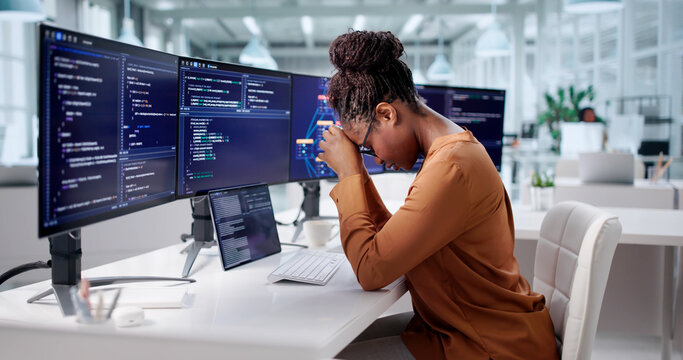 The Frustrated African American Software Engineer Felt Overwhelmed