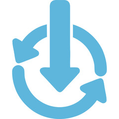 Electronic waste disposal illustration showing a trash bin with circuit board and lightning bolt symbol