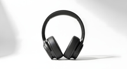Modern Black Headphones for Everyday Listening