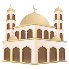 Islamic Mosque Illustration
