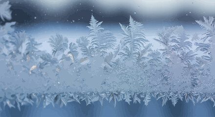 Winter fog and cold landscape concept representing freezing weather, cold climate atmosphere, foggy environment, winter season mood, low temperature conditions, icy surroundings, calm and silent natur