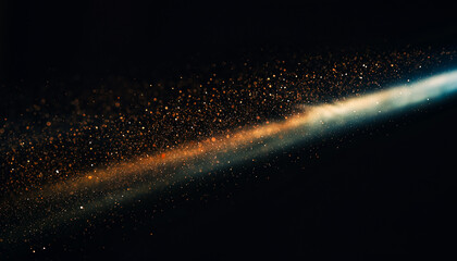 Macro Shot of Dust Motes Dancing in Bright Projector Light Cone 2026
