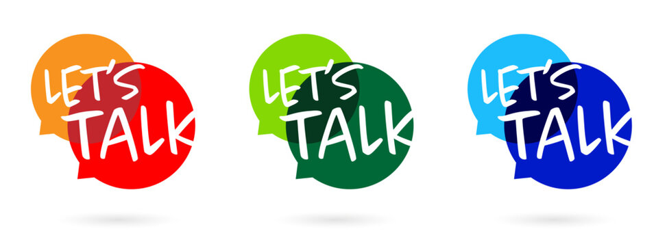 Let's talk