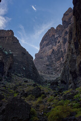 Fototapeta premium Masca canyon view from cave