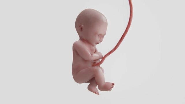 Video of Human Fetus Development in 4K