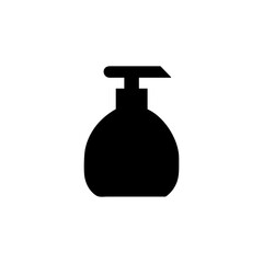 Obraz premium Minimal Lotion Bottle Icon for Beauty Cream or Cosmetic Container Design Vector illustration