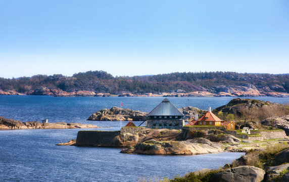 The Citadel Island in the Stavern Archipelago in Larvik Municipality, Norway