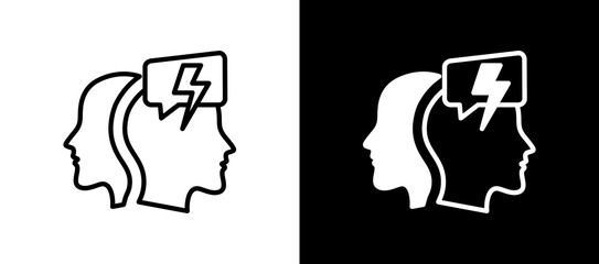 Conflict Of Interest linemixed icon