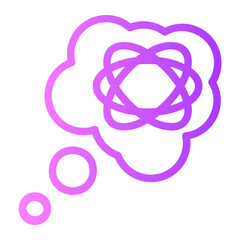 philosophy gradient icon