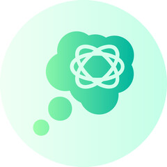 philosophy gradient icon