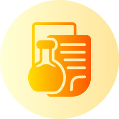 report gradient icon