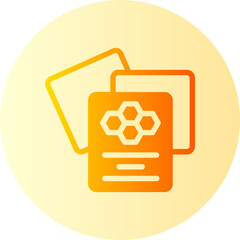 report gradient icon