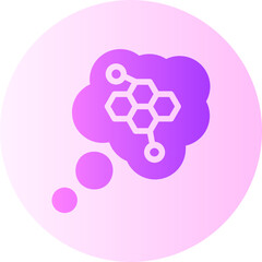biology gradient icon