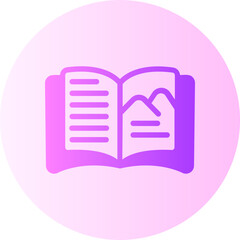 books gradient icon