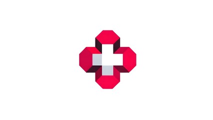 Obraz premium modern professional logo icon representing preparedness and emergency response