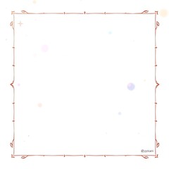 Obraz premium Soft Watercolor Sprout Arch Frame with Fresh Spring Leaves