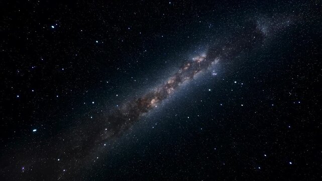 Stunning view of a spiral galaxy in deep space, showcasing the beauty of the universe and the mysteries of astronomy. Perfect for science and space exploration themes