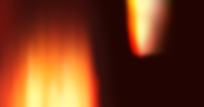 Abstract blurred light leak background with warm red, orange, and yellow tones, glowing light shapes and soft gradient, creating a dramatic fiery atmosphere for modern design and creative use