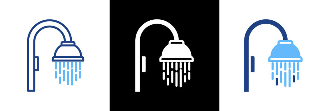 Shower triple icon