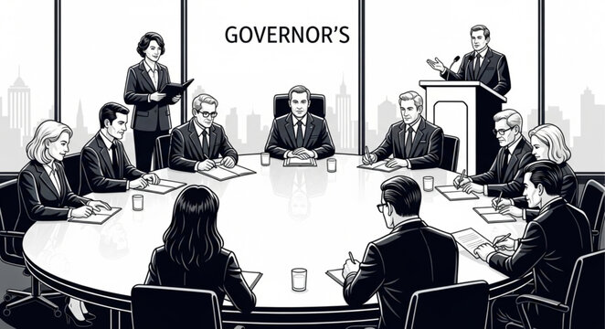 business people meeting in conference room