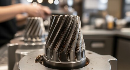 Industrial Kitchen Mixer Gear in Action