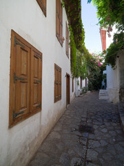 Obraz premium Marmaris, Türkiye - Old streets and architecture of Marmaris
