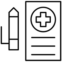 Obraz premium Pandemic Preparedness Icon Vector Element