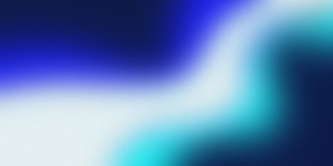 Obraz premium Abstract Blue and White Gradient Blur Background with Soft Light Flow