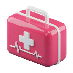Fototapeta premium 3d rendered medical first aid kit