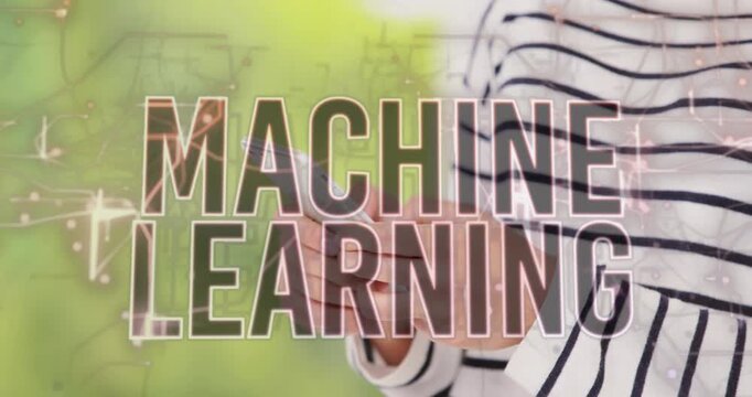 An animation of digital resources, internet and technology concept
