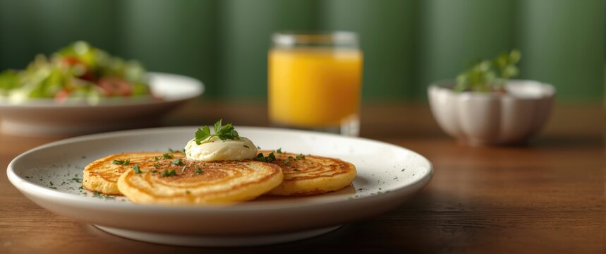 Pancakes Created from Potatoes