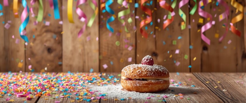 Traditional Berliner for festive occasions and parties