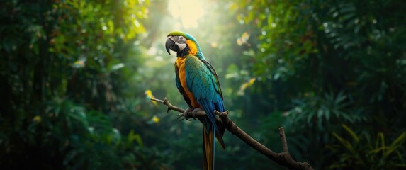 Obraz premium Tropical Bird Species of South America