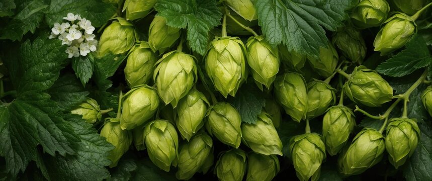 Craft your own beer at home with fresh hops. Savor the authentic taste and aroma of freshly harvested hops. Infuse your brew with the essence of summer and vibrant green leaves.