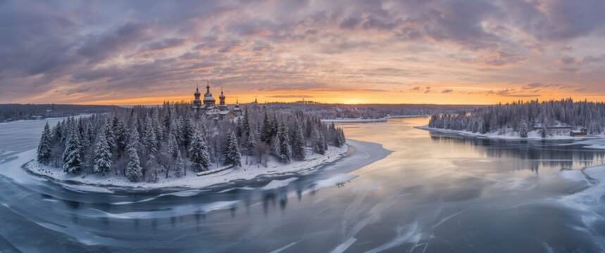 The Winter Charm of Valaam Island
