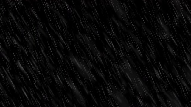 heavy rain effect overlay on black background.