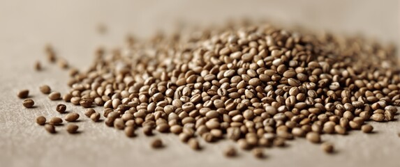Fototapeta premium Salvia hispanica n Organic chia seeds