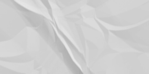 Fototapeta premium White crumpled paper texture. white crumpled paper texture sheet background. Wrinkled paper texture.