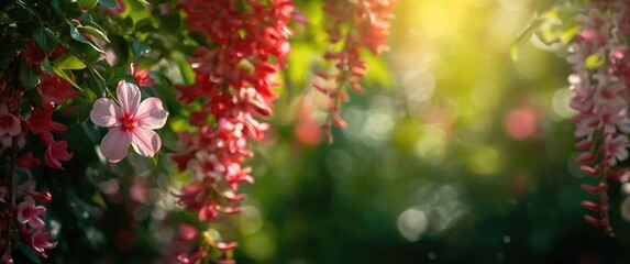 Stunning natural garden backdrop
