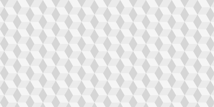 Cubic pattern and seamless cube grid hexagon technology background. Geometric pattern illustration mosaic, square and triangle wallpaper.