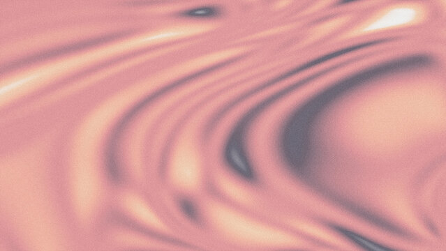 Dreamy Pink Gradient Background with Heavy Grain Texture and Soft Blurred Shapes