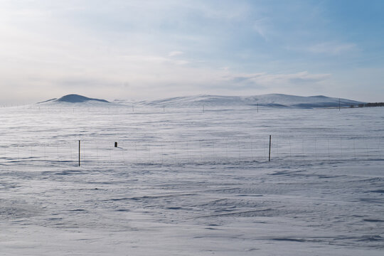 果てしなく広がる雪原（ハイラル）