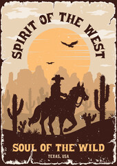 Obraz premium Spirit of the west in texas