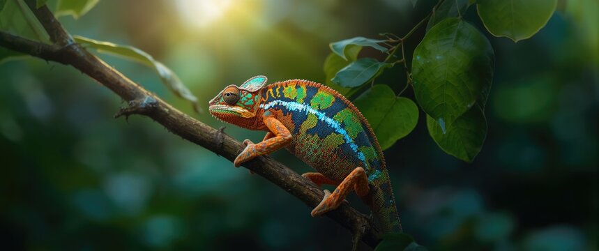 Chameleons and reptiles are among Indonesia's macro animals